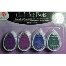 Chalk Ink Pads - Professional quality convenient petal shape