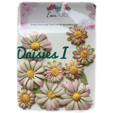 Unique hand-made flower set - Daisies I