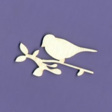 Bird on a twig 02 - 1111B Cardboard