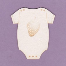 Baby bodysuit with strawberry - 0862 Cardboard