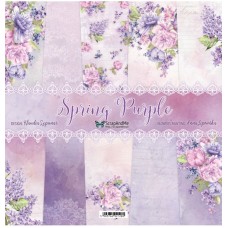 ScrapAndMe - Spring Purple - 12x12 Paper Set 