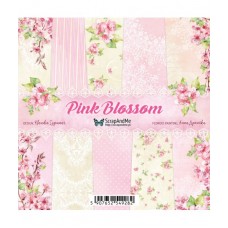 ScrapAndMe - Pink Blossom - 6x6 Paper Set 